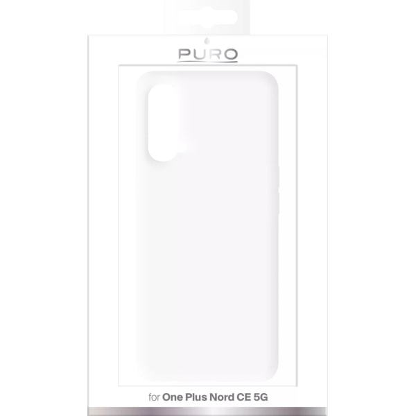 Puro OnePlus Nord CE 5G 0.3 Nude, läpinäkyvä Transparent