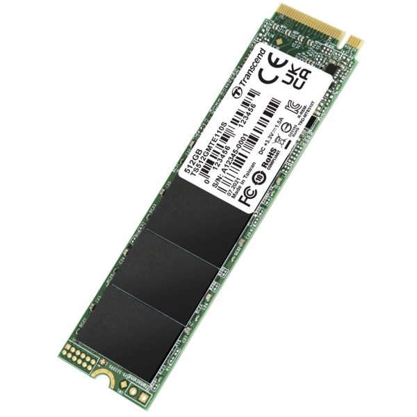 Transcend PCIe M.2 SSD Gen3 x4 NVMe 512Gb (R1700/W1400)