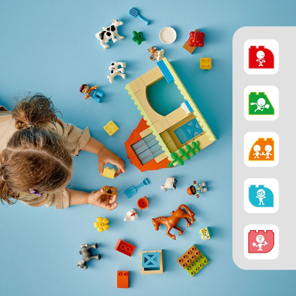 LEGO DUPLO By 10416 - Pas på dyrene på gården