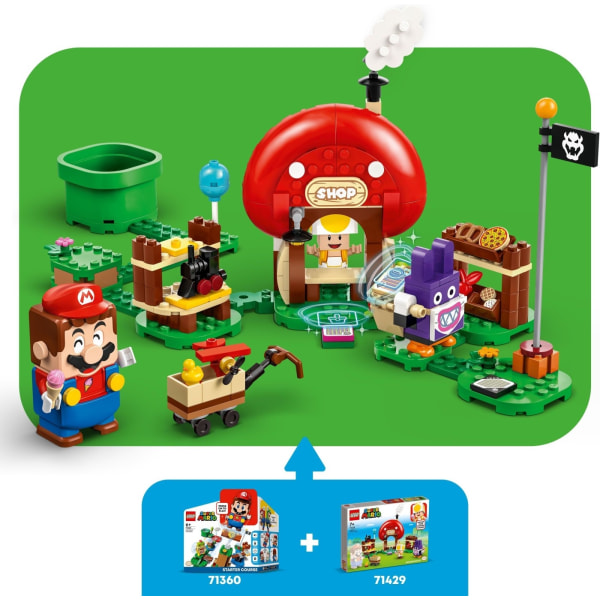 LEGO Super Mario 71429  - Nabbit at Toad's Shop Expansion Set