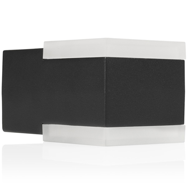 Smartwares Vägglampa Up-/Downlight Alumin Sort