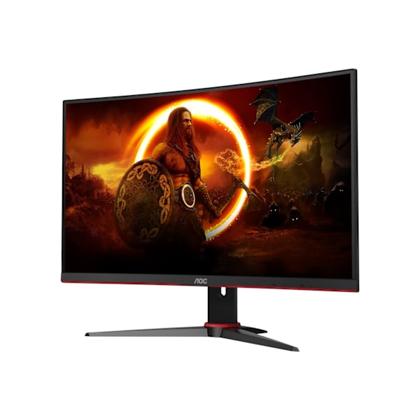 AOC Gaming C27G2E/BK 27 1920 x 1080 (Full HD) VGA (HD-15) HDMI DisplayPort 165Hz