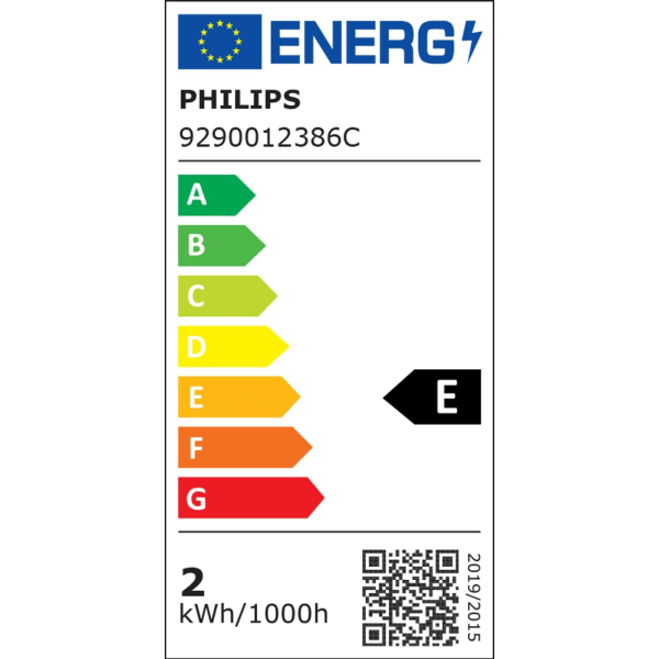 Philips 2-pack LED E14 Klot 2W (25W) Klar 250lm