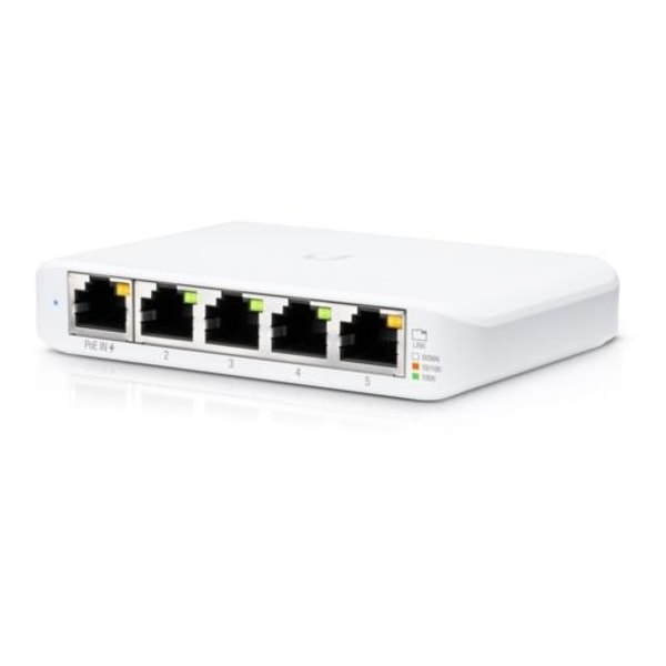 Ubiquiti USW Flex Mini, 5-port administreret Gigabit Ethernet-sw