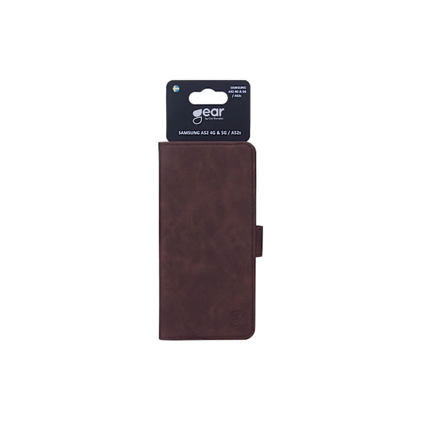 GEAR Mobilfodral PU Brun - Samsung A52/A52s 4G/5G Brun