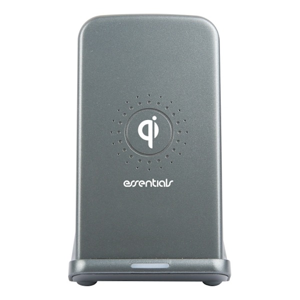 Essentials Qi Wireless charging stand 15W, USB-C cable 1m