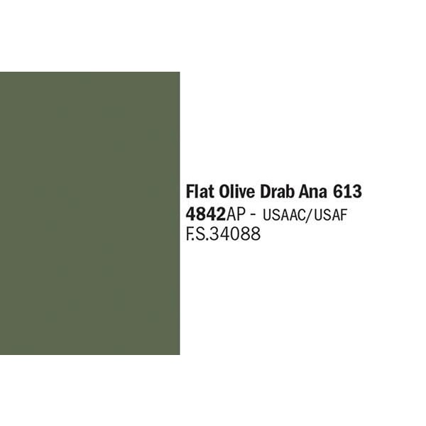 ITALERI Flat Olive Drab Ana 613 Grön