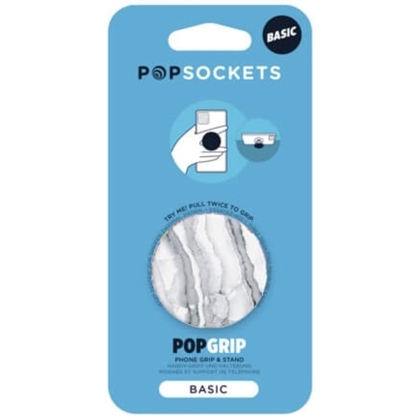 POPSOCKETS Basic Grip White Granite