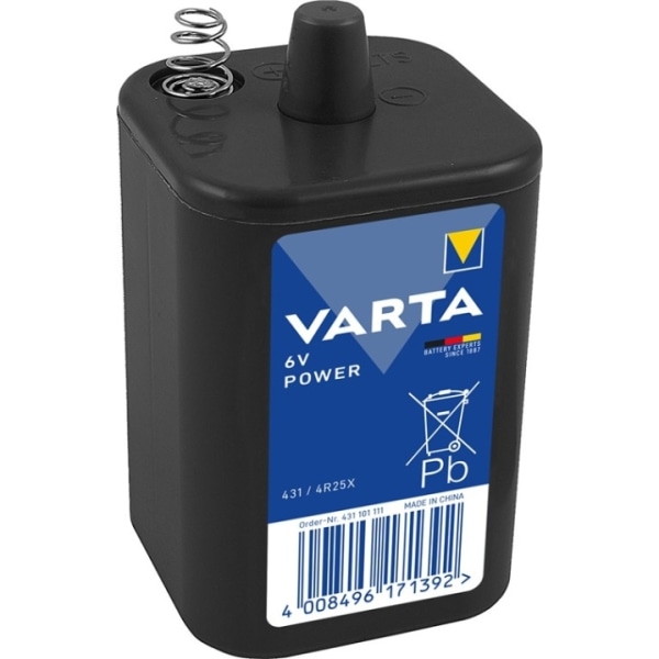 Varta 4R25X (431) batteri, 1 st. folie Zinkklorid batteri, 6 V