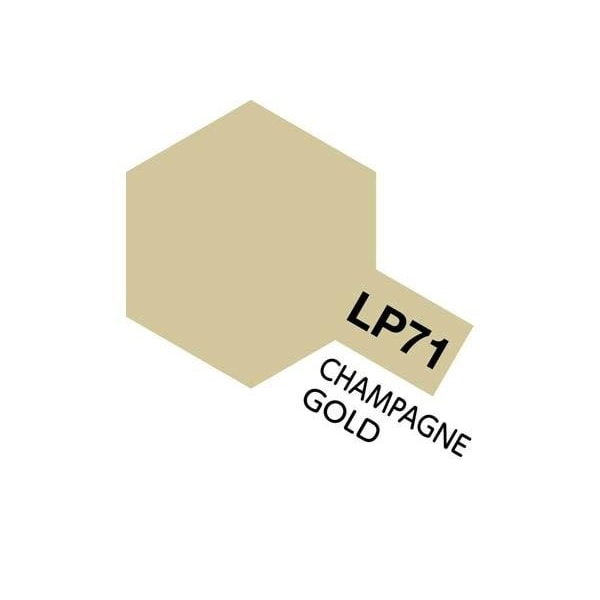Tamiya Lacquer Paint LP-71 Champagne Gold Guld