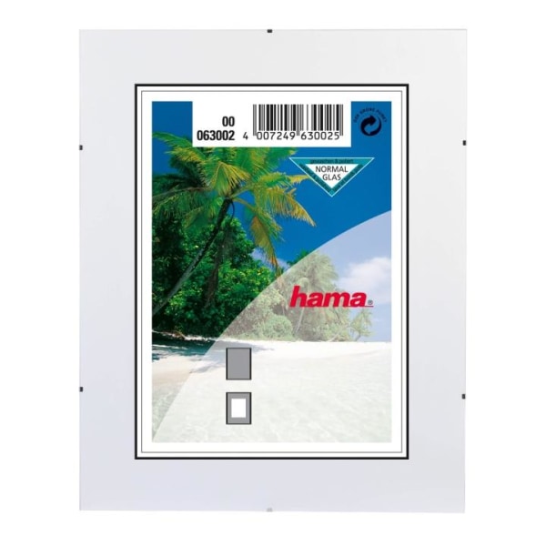 HAMA Ramme Clip-Fix Normalglas 10,5x15