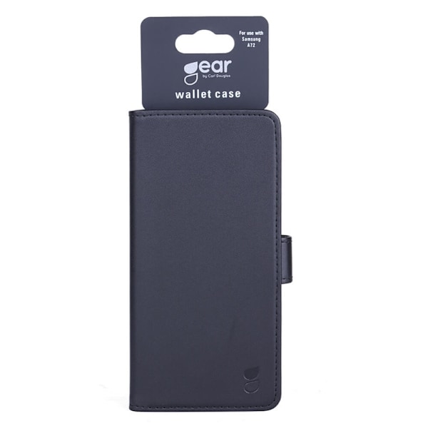 GEAR Wallet Sort - Samsung A72 Svart