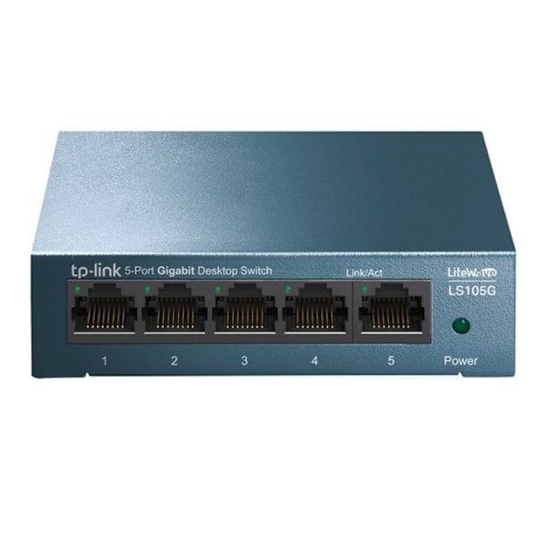 TP-LINK LS105G Ohanterad Gigabit Ethernet (10/100/1000) Blå Sininen