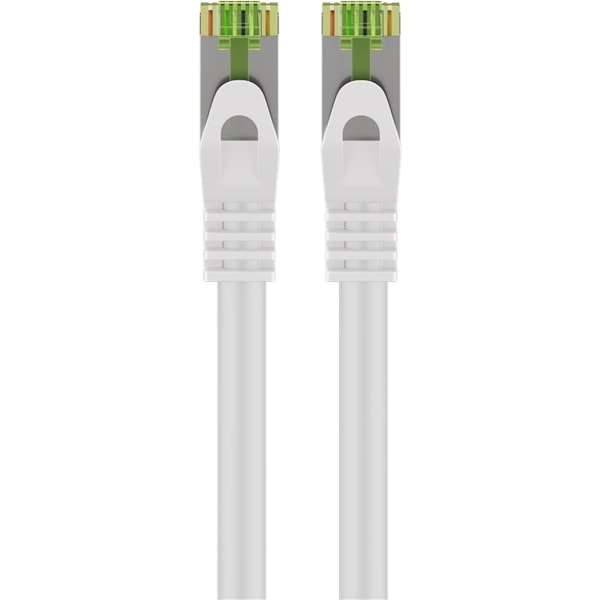 Goobay GHMT-certificeret CAT 8.1 patchkabel, S/FTP (PiMF), hvid