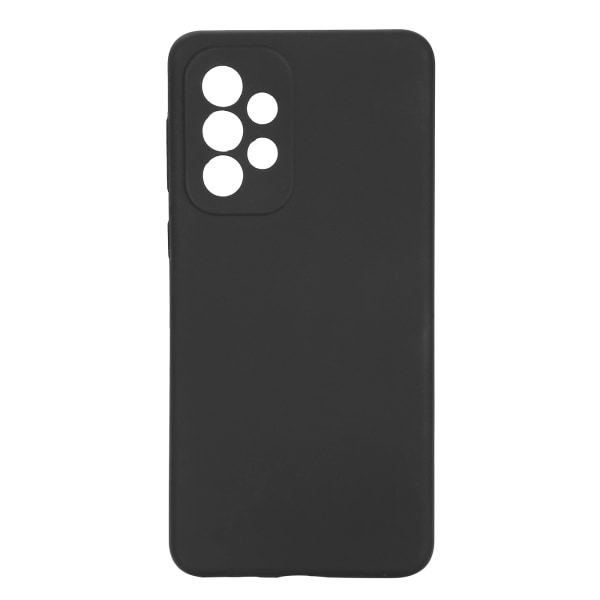 Essentials Samsung Galaxy A33 silicone back cover, Black Svart