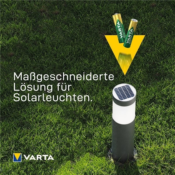 Varta AA (Mignon)/HR6 (56736) laddningsbart batteri - 800 mAh, 2 st. blister Nickel-metallhydrid batteri (NiMH), 1,2 V