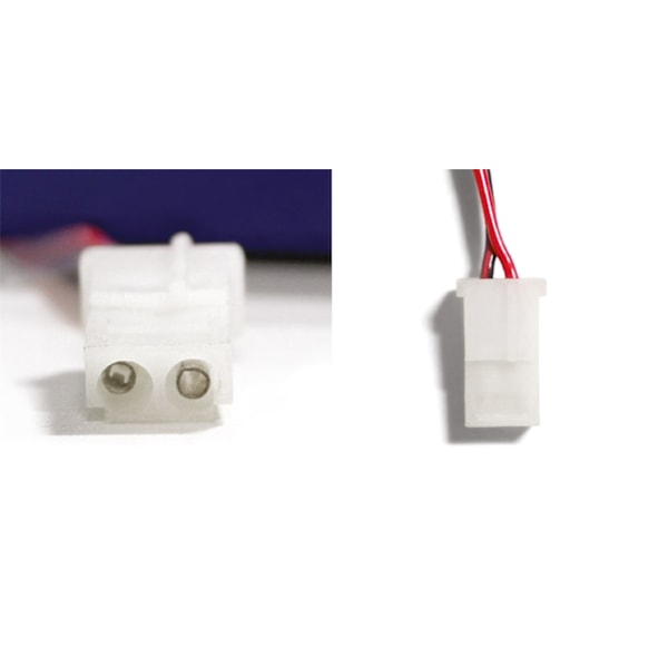 Ultracell Blybatteri 12 V, 0,8 Ah (UL0.8-12) AMP-stik Blybatteri