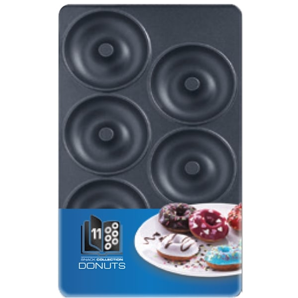 Tefal Snack Collection bageplader: 11 donuts