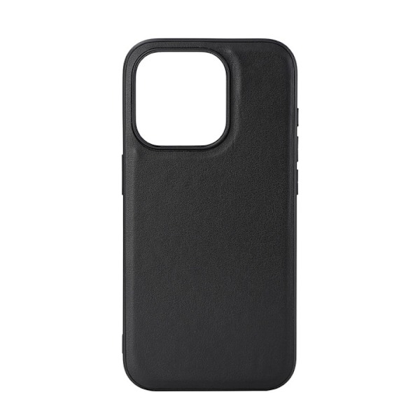 Buffalo Back cover PU MagSeries iPhone 15 Pro Black Svart