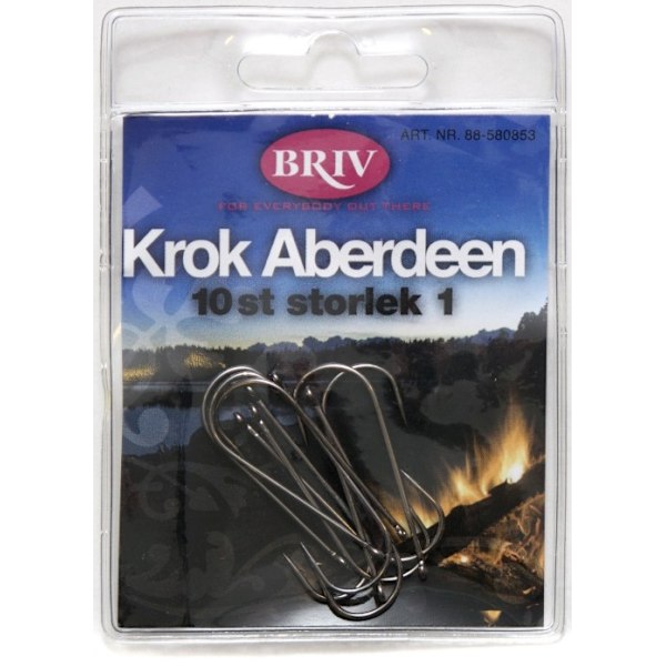 Krok Aberdeen storlek 1, 10-pack