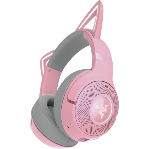 Razer Kraken Kitty V2 Bluetooth -pelikuulokkeet, pinkki