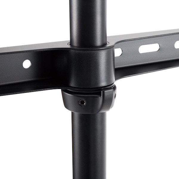Nedis Golvstativ | 50 - 65 " | Maximal skärmvikt som stöds: 35 kg | Scandinavian Design | Roterbar | Anti-tip rem | Snäpplås | Aluminium / Stål | Svar