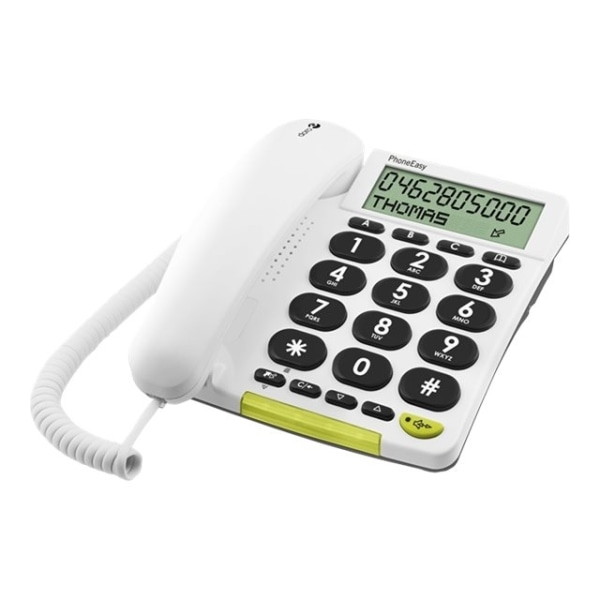 Doro PhoneEasy 312cs Telefon med kabel LCD-skærm
