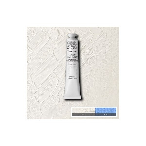 WINSOR Artists oil colour 200ml flake white 242