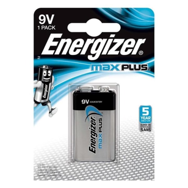 Energizer Alkaliskt Batteri 9 V 1-Blister