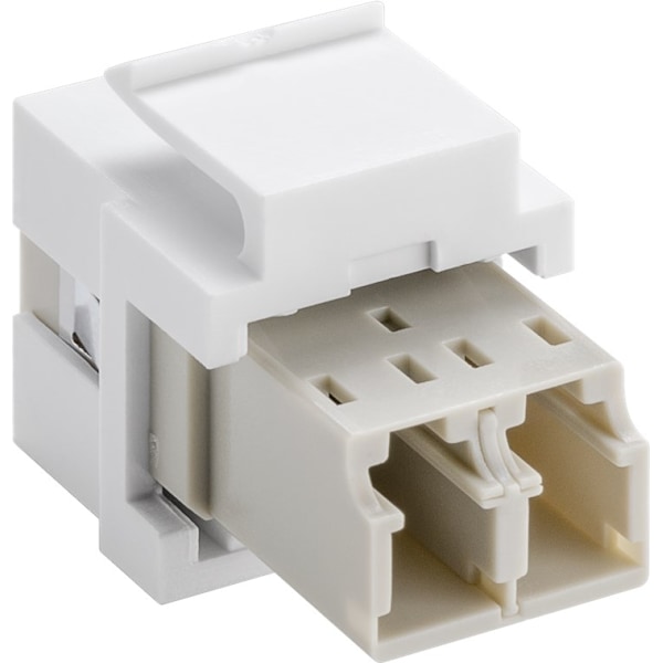 Goobay Keystone-modul til lysledere 17,2 mm bredde, 2x LC-Duplex hunstik