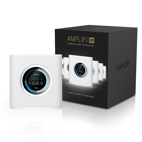 Ubiquiti AmpliFi Home Router, No mesh points, Plug and Play, Up to 5 G