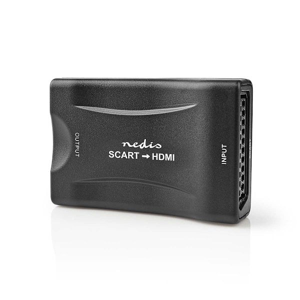 Nedis HDMI ™ Converter | SCART Hun | HDMI™ Output | 1-vejs | 1080p | 1.2 Gbps | ABS | Sort