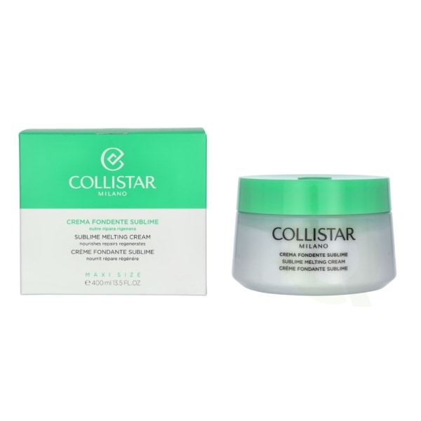 Collistar Sublime Melting Cream 400ml Nourishes Repairs Regenerate