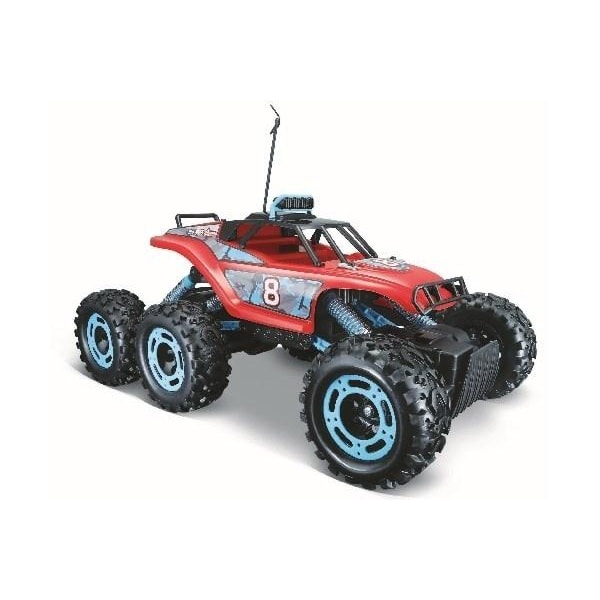 Rock Crawler 6X6 R/C 27Mhz red