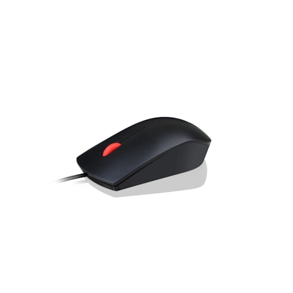 Lenovo 4Y50R20863 datormöss Ambidextrous USB Type-A Optisk 1600 DPI Sort