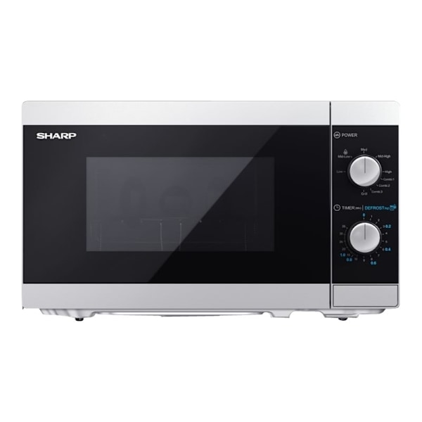 Sharp YC-MG01E-S Mikrobølgeovn med grill Sølv/sort