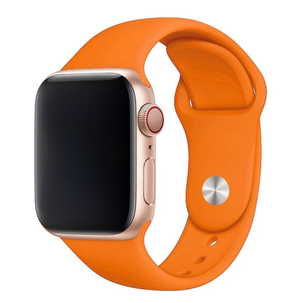 Silikonarmband till Apple Watch 42/44mm, Orange