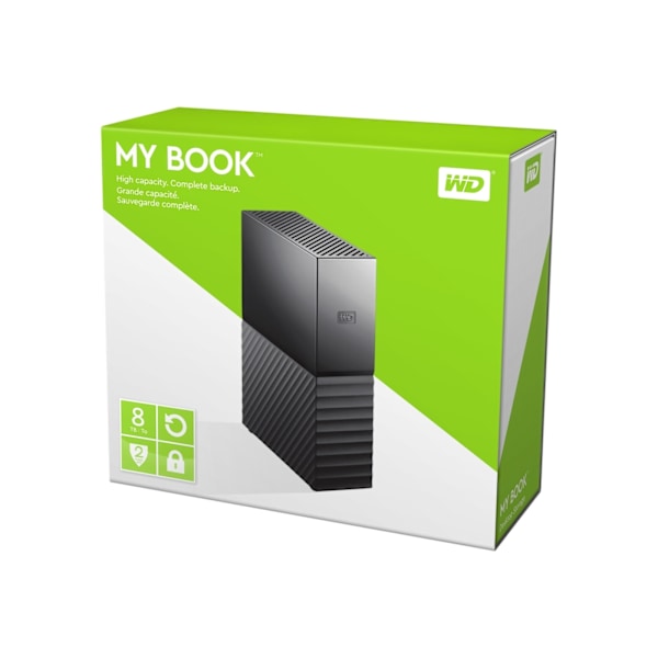 WD My Book - hårddisk - 8 TB - USB 3.0