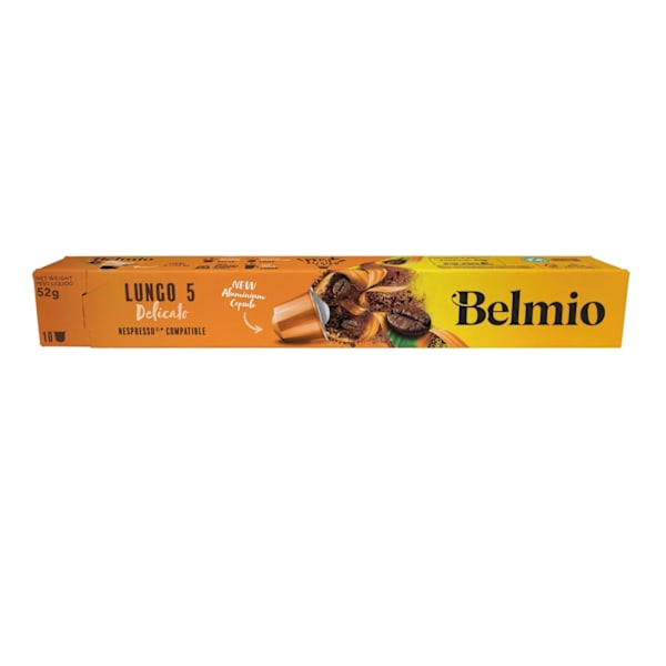 belmio Lungo Delicato Sleeve, 10st kaffekapslar KORT DATUM