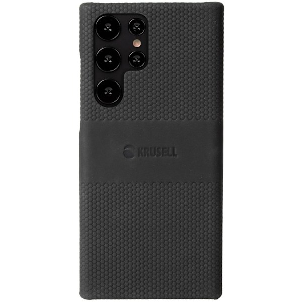 Krusell Leather Cover Galaxy S22 Ultra Svart Svart