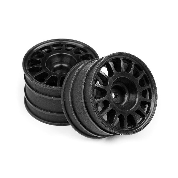 Wr8 Rally Off-Road Wheel Black (48X33Mm/2Pcs)