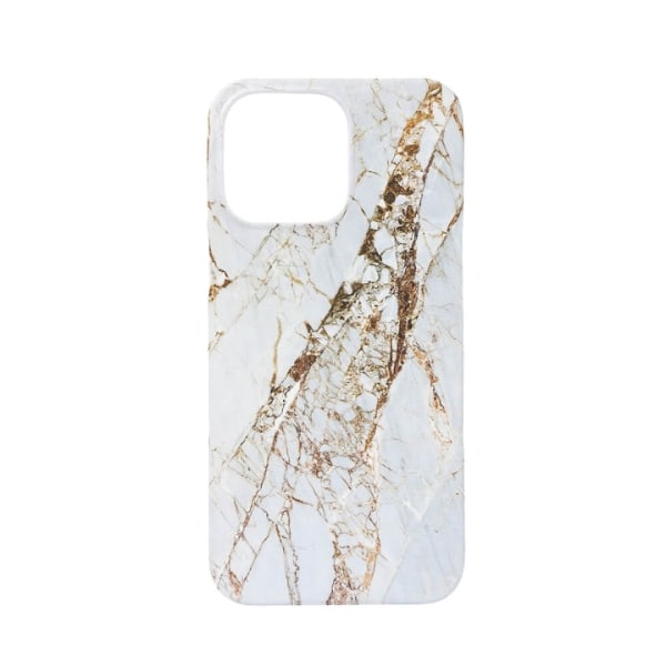 ONSALA Mobilskal MagSeries White Rhino Marble - iPhone 15 Pro Ma Vit