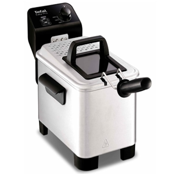 Tefal Fritös Easy Pro Bäst i test Sort, Rustfrit stål