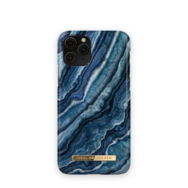 iDeal Of Sweden Matkapuhelinkotelo Indigo Swirl iPhone XS / X:lle Blå