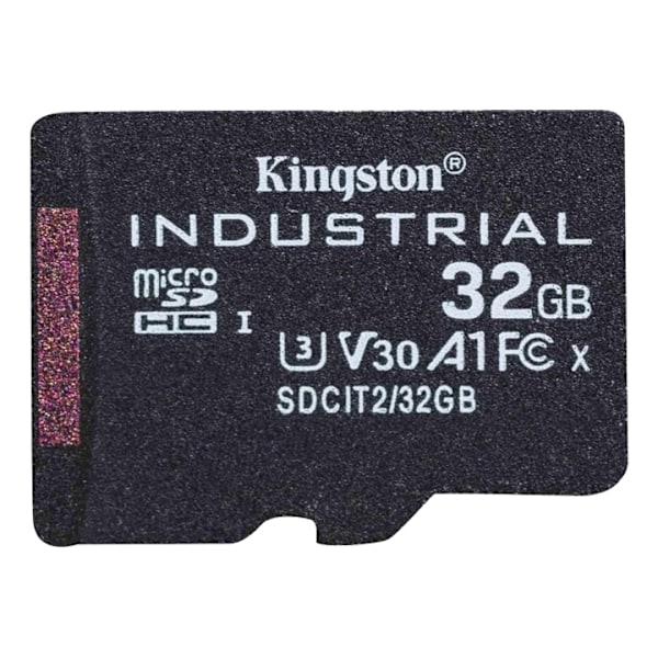 Kingston 32GB microSDHC Industrial C10 A1 pSLC Card w/o Adapter