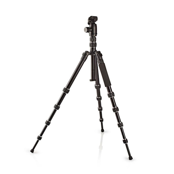 Nedis Stativ | Maximal lastkapacitet: 3.0 kg | Minsta arbetshöjd: 17.5 cm | Maximal arbetshöjd: 145.0 cm | 3 Segment | Bollhuvud | Resväska ingår | Vä