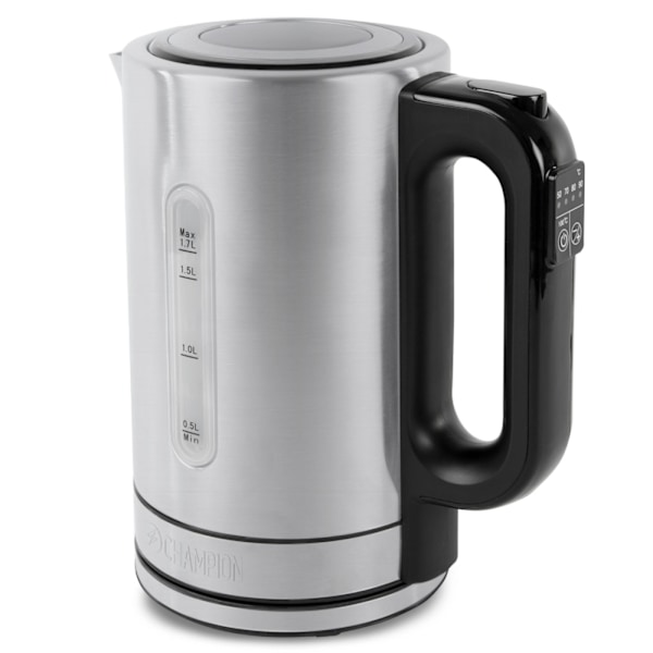 Champion Vattenkokare Temp 1,7l Rostfri