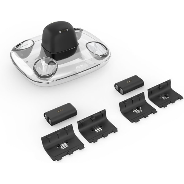 8BitDo Dual Charging Dock -lataustelakka, musta, Xbox