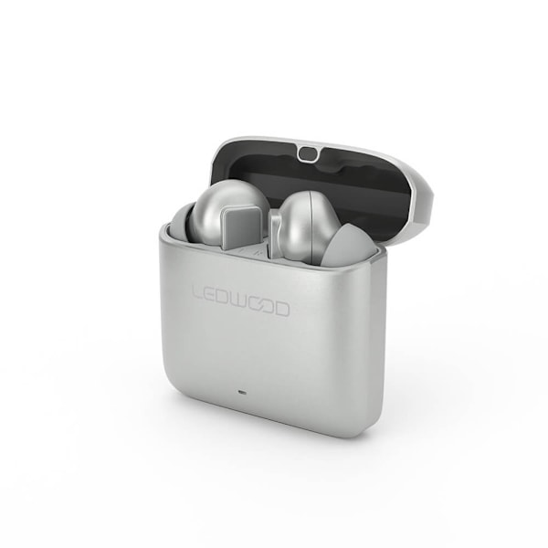 LEDWOOD Hovedtelefoner Titan TWS True Wireless In-Ear Sølv Silver