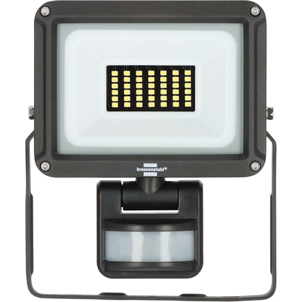 brennenstuhl LED-kohdevalo JARO 3060 P (LED-valonheitin seinäasennukseen ulkokäyttöön IP65, 20W, 2300lm, 6500K, liiketunnistimella)